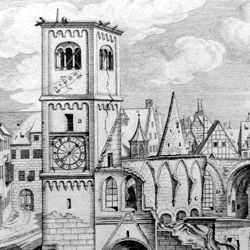 „Urbis Norimbergensis Insigniorum Templorum …“ Ruine der Egidienkirche