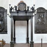 Gedächtnisanlage des Albrecht v. Brandenburg: Baldachin